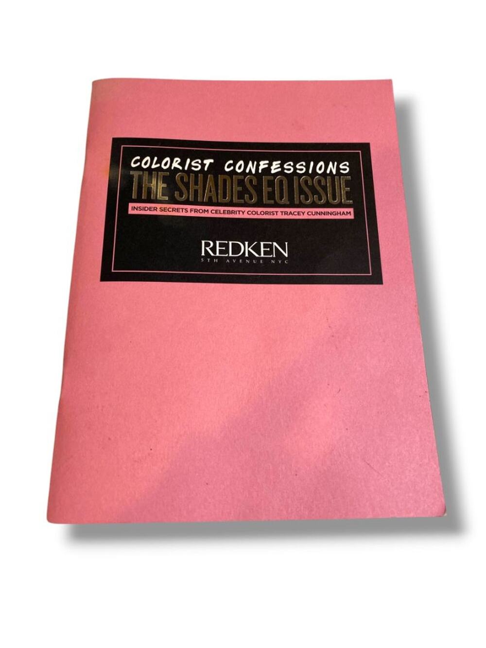 Redken Colorist Confessions The Shades EQ Issue Tracey Cunningham Booklet